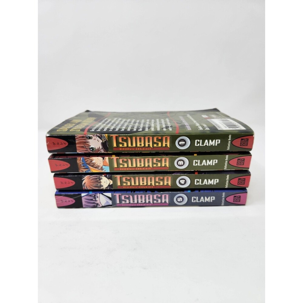 Tsubasa: Reservoir Chronicle Vol. 1, 3, 4 & 5 by Clamp Manga Book in English